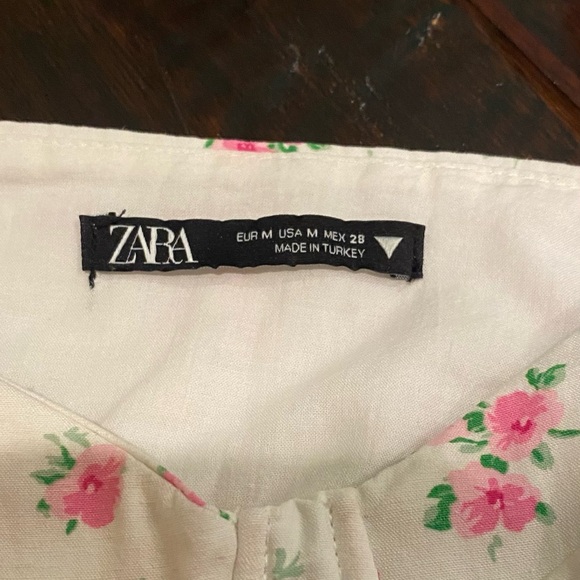 Zara floral crop top - Picture 4 of 5